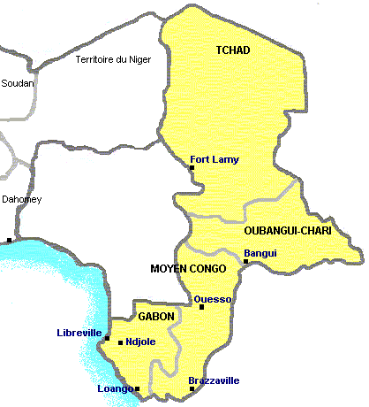 colonies franaises d'AEF