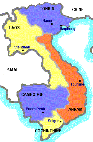 colonies d'Indochine